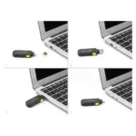 USB laidas ar adapteris DeLOCK 22031 port blocker, vaizdas 5