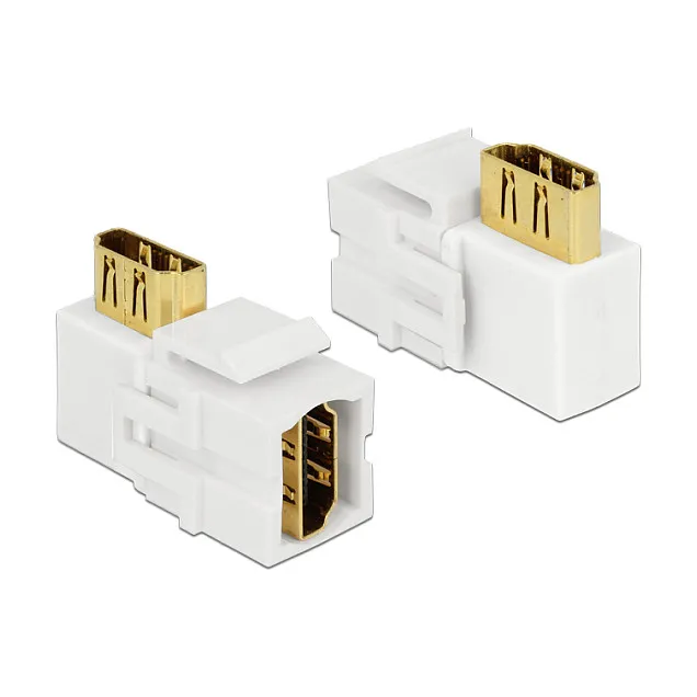 DeLOCK HDMI - HDMI, 90° Vaizdo laidas ar adapteris DeLOCK HDMI - HDMI, 90° (86359)