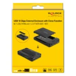 DeLOCK 42020 storage drive enclosure