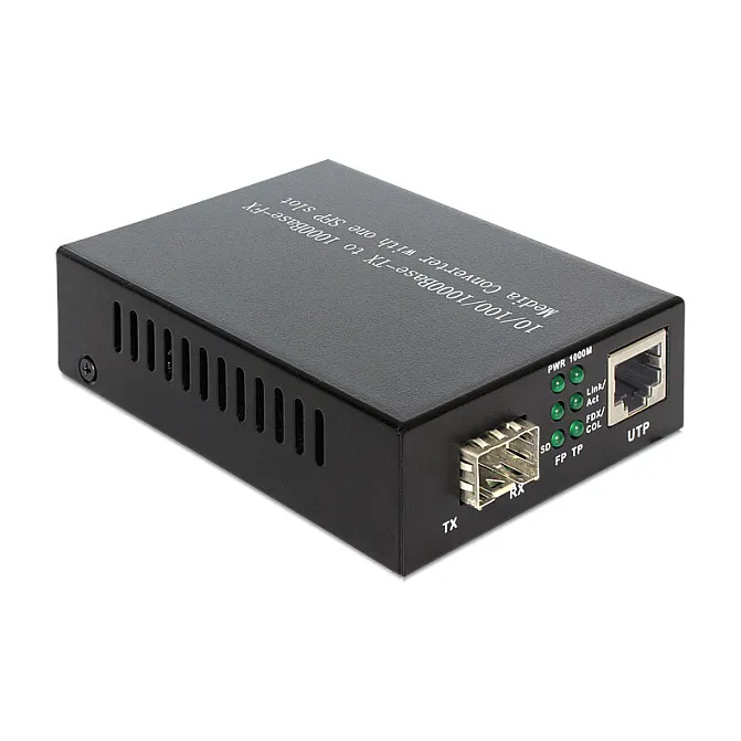 DeLOCK Media Converter 1000Base-T to SFP network media converter Tinklo keitiklis DeLOCK Media Converter 1000Base-T to SFP (86220)