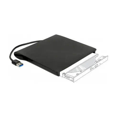 Disko korpusas DeLOCK 42603 ODD enclosure