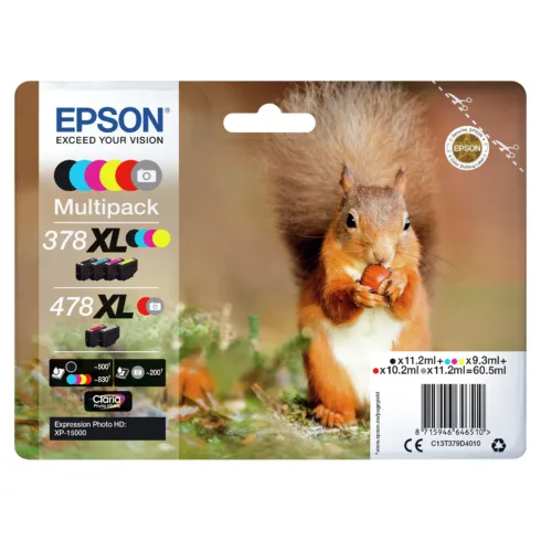 Epson Squirrel 478XL ink cartridge