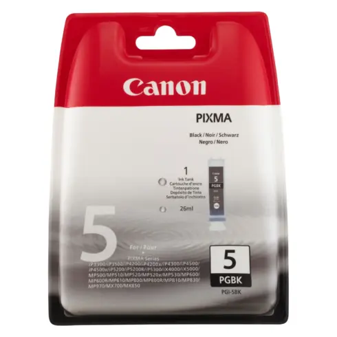 Rašalo kasetė Canon PGI-5BK (0628B029)