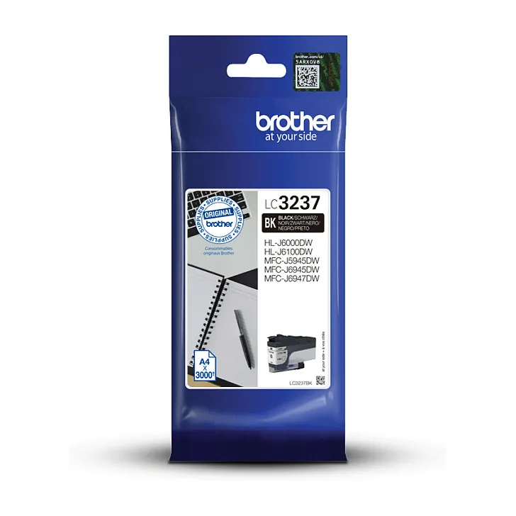 Brother LC3237BK ink cartridge Rašalo kasetė Brother LC3237BK