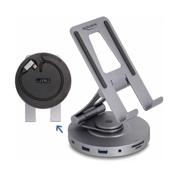 DeLOCK 88017 laptop dock/port replicator Dokavimo stotelė DeLOCK 88017