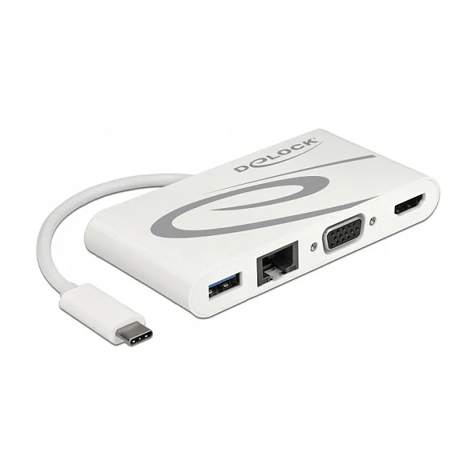 DeLOCK 87731 laptop dock/port replicator Dokavimo stotelė DeLOCK 87731