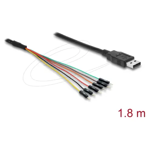 Laidas ar adapteris DeLOCK 63986 serial converter/repeater/isolator