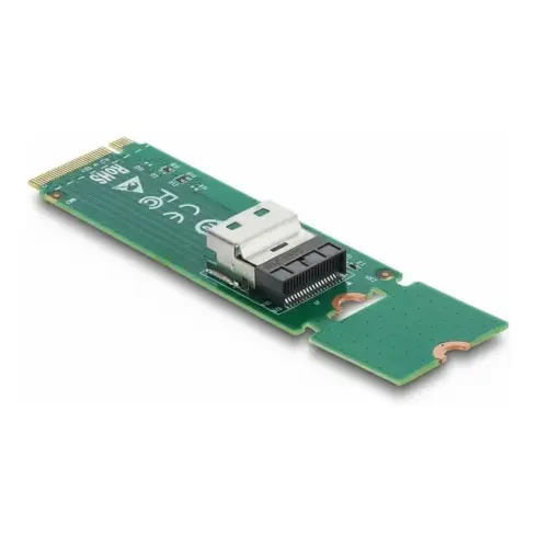 Vidinis kompiuterio kabelis DeLOCK M.2 Key M zu 1 x SFF-8654 4i Konverter (64361)