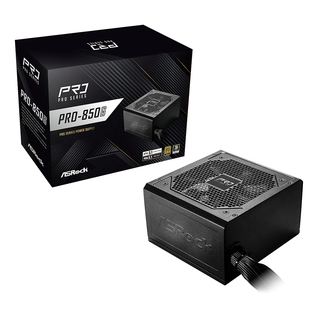 Asrock PRO-850G power supply unit Asrock PRO-850G power supply unit