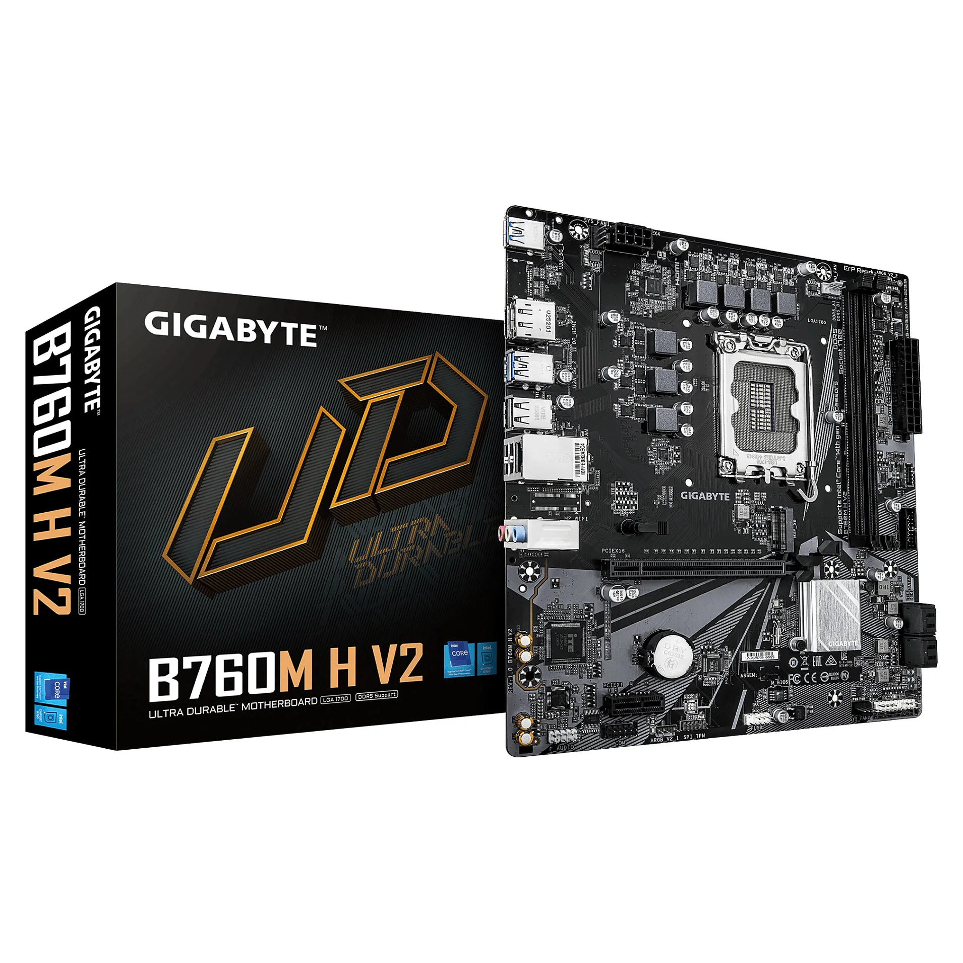 GIGABYTE B760M H V2 motherboard GIGABYTE B760M H V2 motherboard