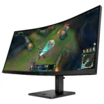 Monitorius HP OMEN LCD 34c G2 curved VA 34 86,4 cm WQHD 3440x1440 1ms 185 Hz 400 nits2xHDMIDPVESA (AV4C1E9#ABB), vaizdas 4