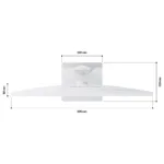 JAPANNEXT JN-IPS270UHD60F-C65W-HSP-W computer monitor