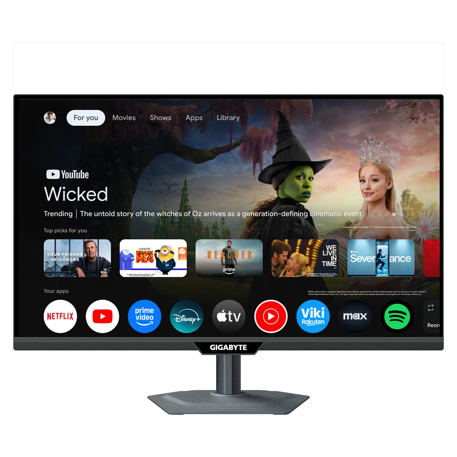 GIGABYTE M27QS computer monitor GIGABYTE M27QS computer monitor