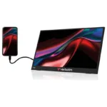 Šviestuvas Verbatim Portable 15.6" FHD Touch Monitor LIGHT (32402), vaizdas 3