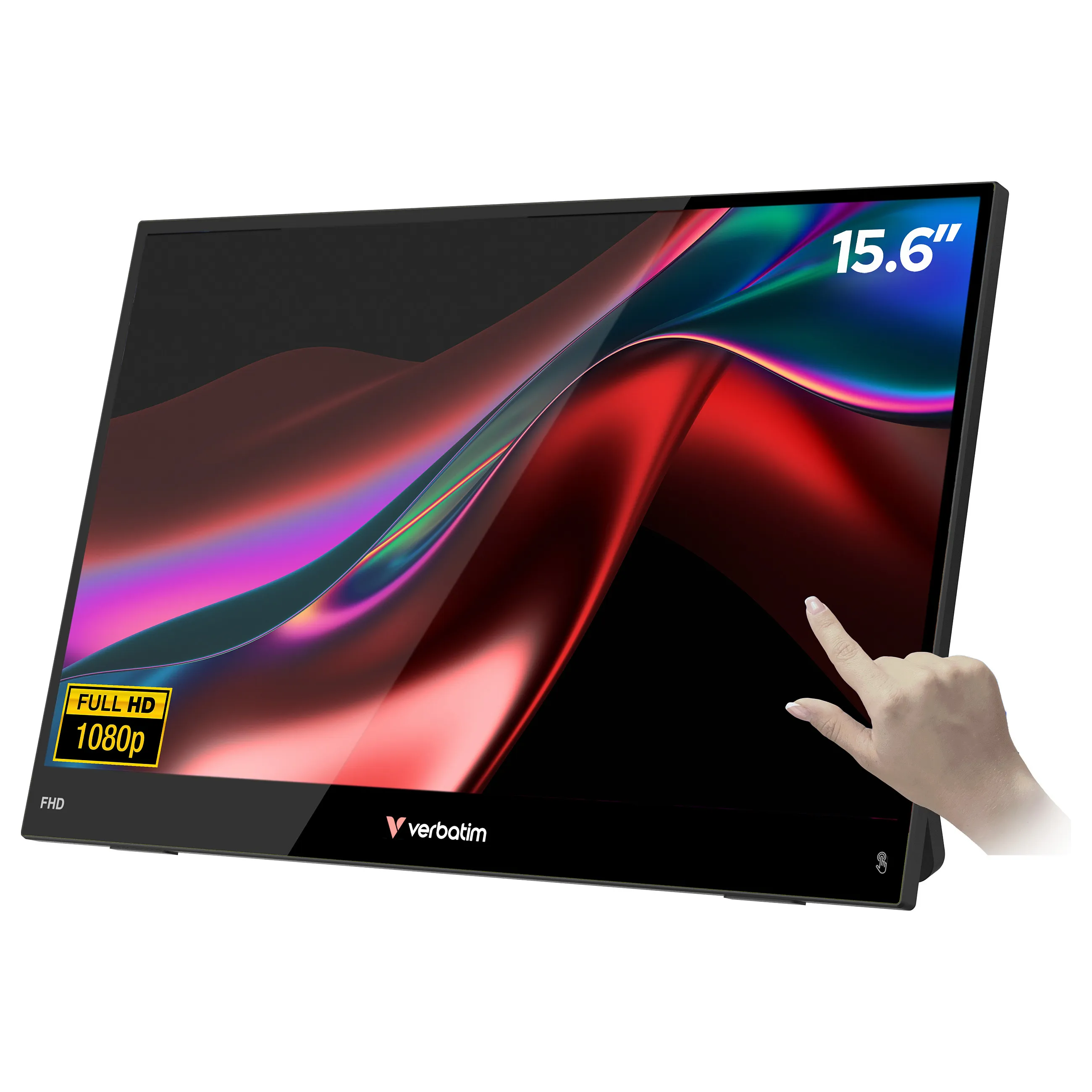 Verbatim Portable 15.6" FHD Touch Monitor LIGHT Šviestuvas Verbatim Portable 15.6" FHD Touch Monitor LIGHT (32402)