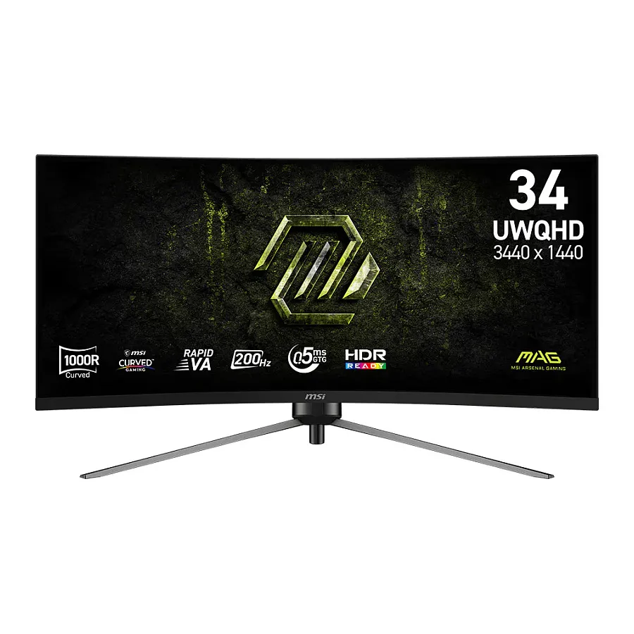 MSI MAG 345CQRF E20 computer monitor Monitorius MSI MAG 345CQRF E20 (9S6-3DD14H-030)