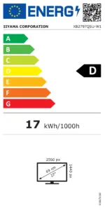 iiyama ProLite XB2797QSU-W1 computer monitor