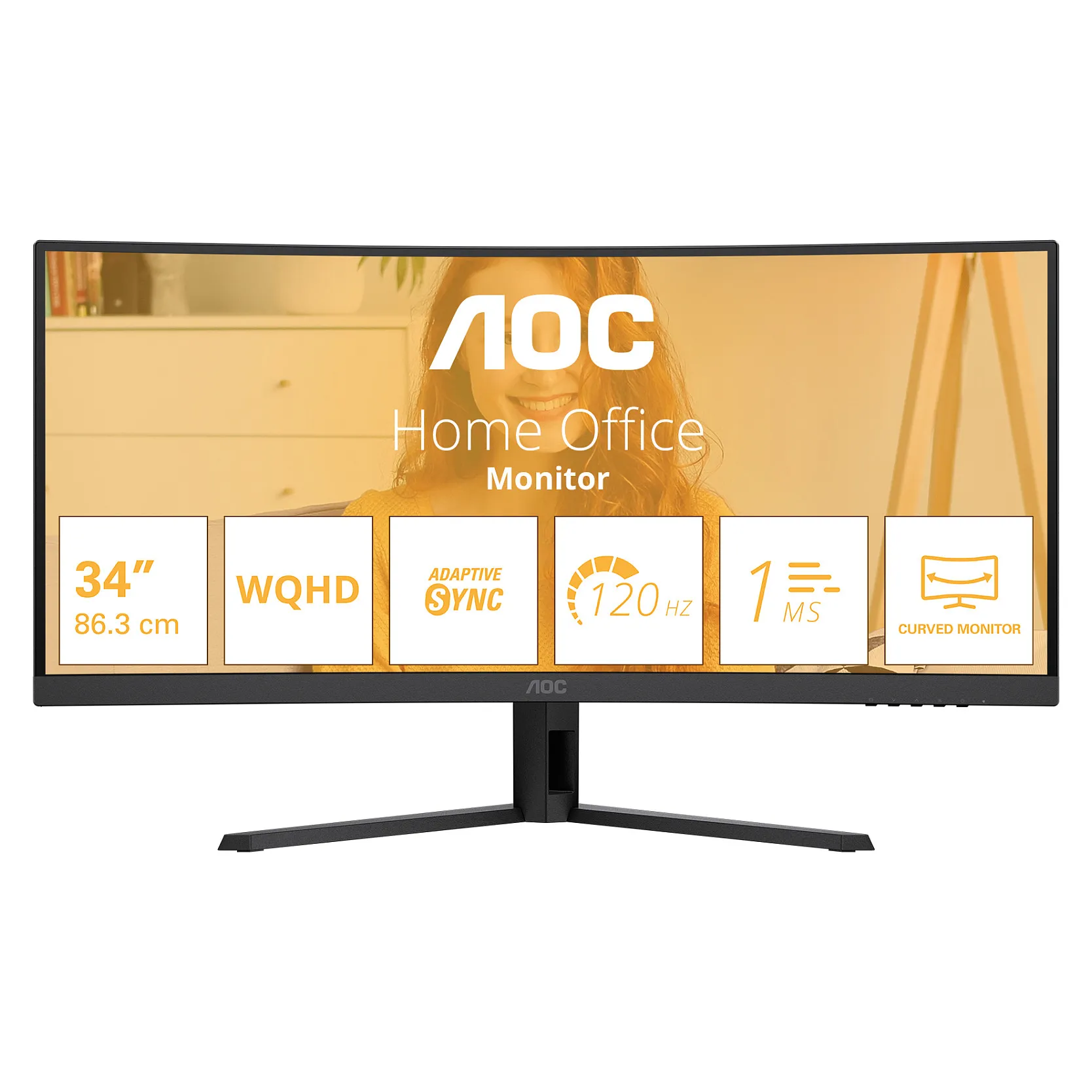AOC B3 CU34B3E computer monitor Monitorius AOC B3 CU34B3E