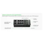 APC BE1050G2-GR uninterruptible power supply (UPS)