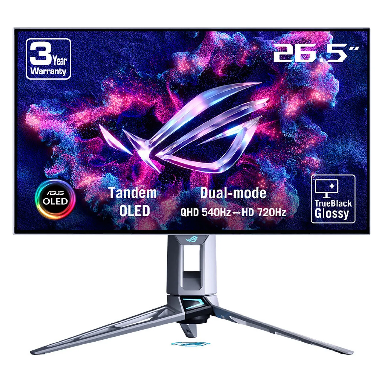 ASUS ROG Swift OLED PG27AQWP-W computer monitor ASUS ROG Swift OLED PG27AQWP-W computer monitor
