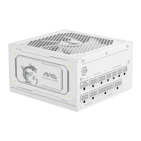 MSI MAG A1000GL PCIE5 WHITE power supply unit