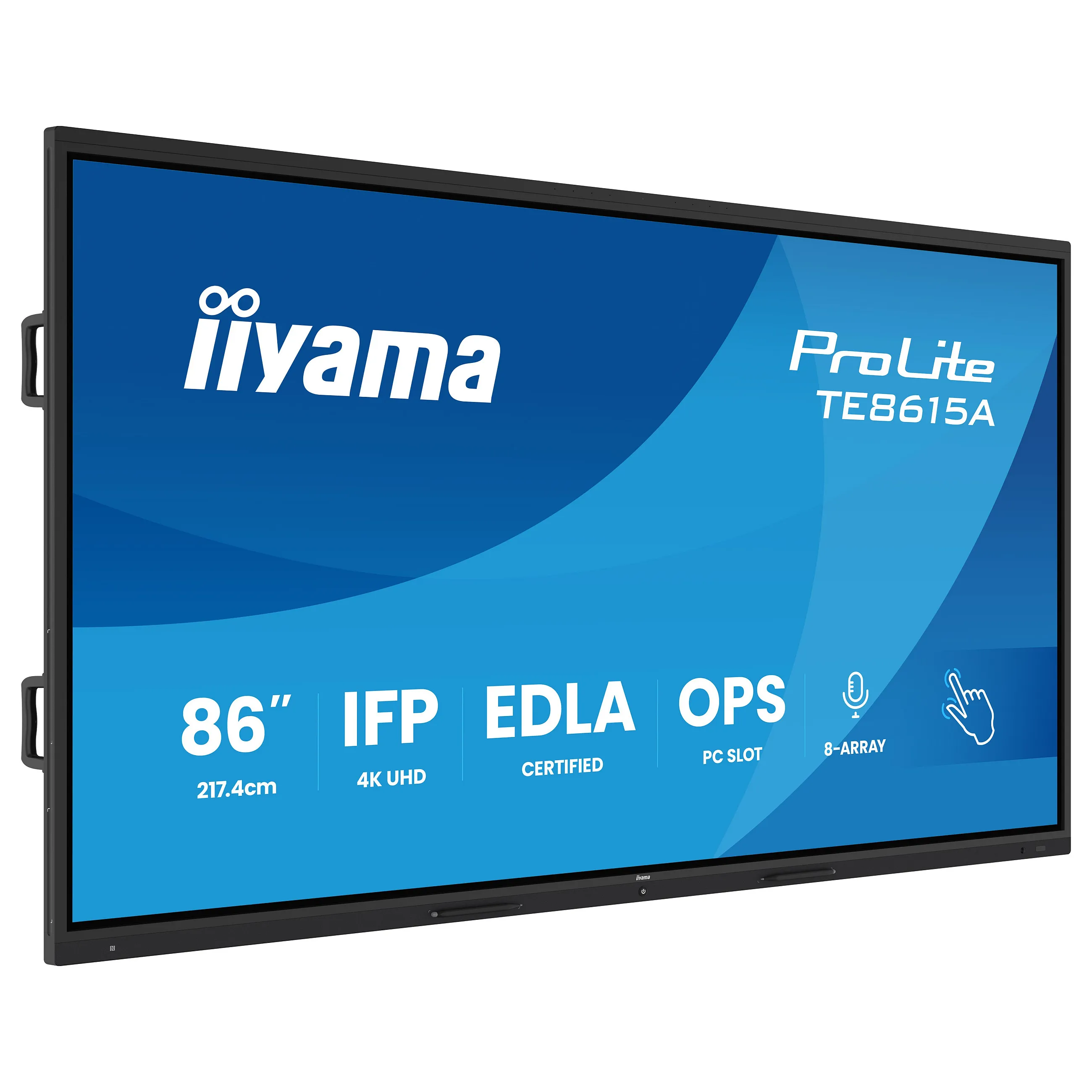 iiyama TE8615A-B2AG Signage Display Komercinis ekranas iiyama TE8615A-B2AG
