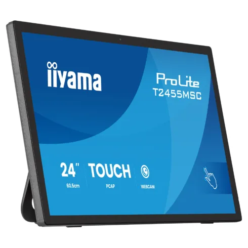 Monitorius iiyama T2455MSC-B2 touch control panel