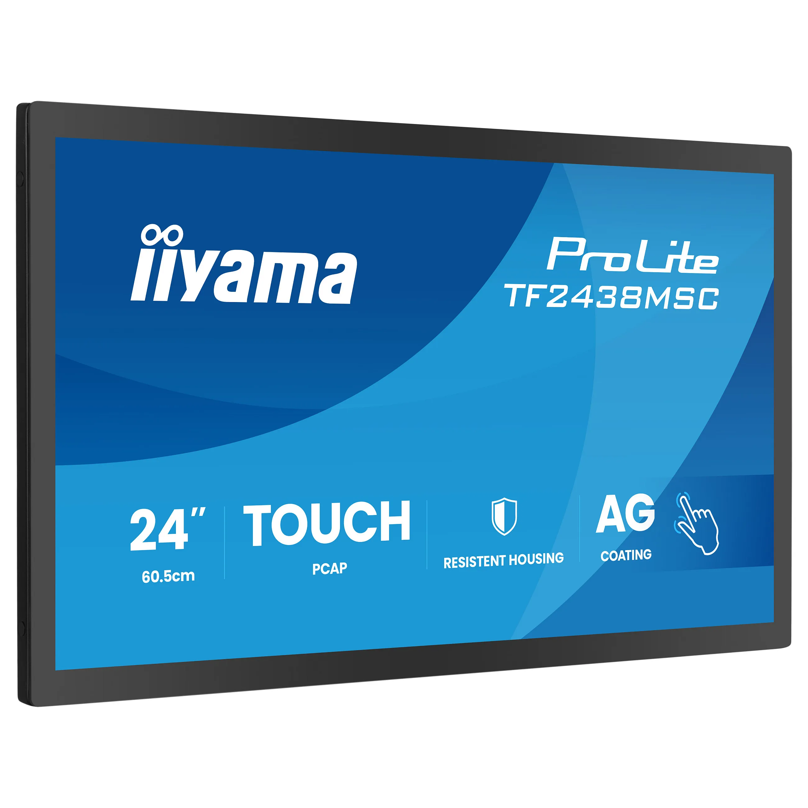 iiyama TF2438MSC-B2 touch control panel Monitorius iiyama TF2438MSC-B2 touch control panel
