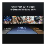 Belaidis maršrutizatorius TP-Link Archer BE9300 (BE550), vaizdas 6