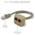 Tinklo skirstytuvas StarTech.com RJ45SPLITTER, vaizdas 7