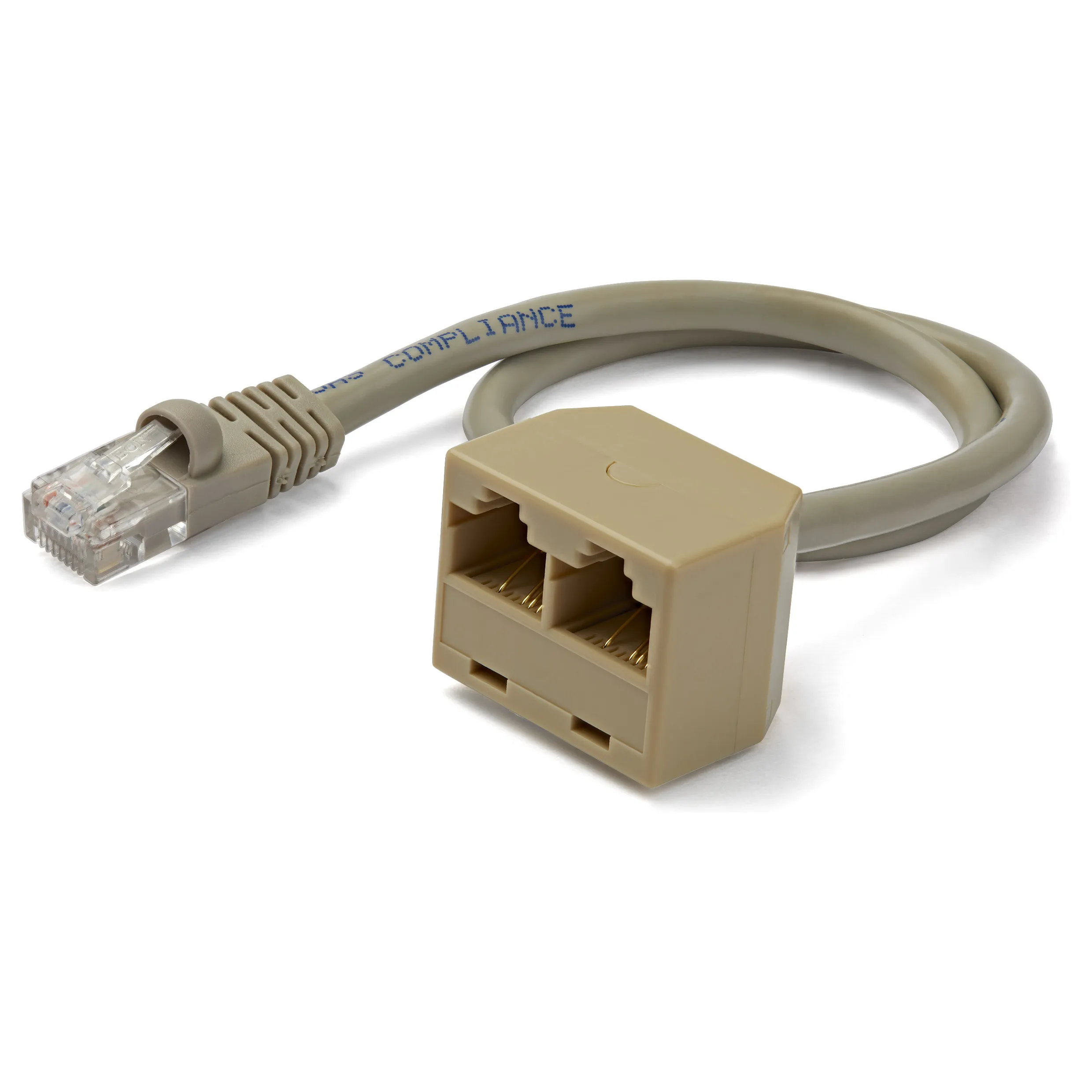 StarTech.com RJ45SPLITTER network splitter Tinklo skirstytuvas StarTech.com RJ45SPLITTER
