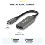 Vaizdo adapteris StarTech.com 112B-USBC-HDMI21, vaizdas 6