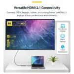 Vaizdo adapteris StarTech.com 112B-USBC-HDMI21, vaizdas 9