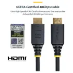 HDMI kabelis StarTech.com HDMI21-CBL-8K60-2M, vaizdas 10