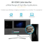 HDMI kabelis StarTech.com HDMM21V3M, vaizdas 11