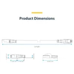StarTech.com NLWH-5M-CAT8-PATCH networking cable