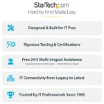 StarTech.com NLWH-5M-CAT8-PATCH networking cable