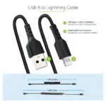 Kabelis StarTech.com RUSB2ALT1MBC lightning, vaizdas 8