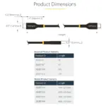 USB kabelis StarTech.com USB2EPR1M, vaizdas 10