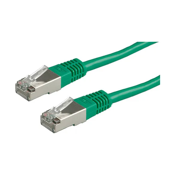 VALUE S/FTP (PiMF) Patch Cord Cat.6, green 10.0m networking cable Tinklo kabelis VALUE S/FTP (PiMF) Patch Cord Cat.6, green 10.0m (21.99.1383)