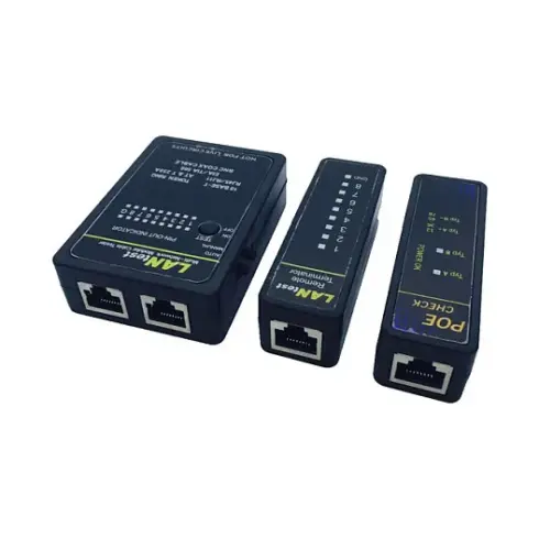 Laidas ar adapteris VALUE LANtest Multi-Network Cable + PoE Tester battery tester (13.99.3003)