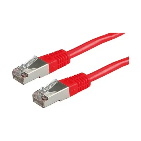 Tinklo kabelis VALUE S/FTP (PiMF) Patch Cord Cat.6, red 10 m (21.99.1381)