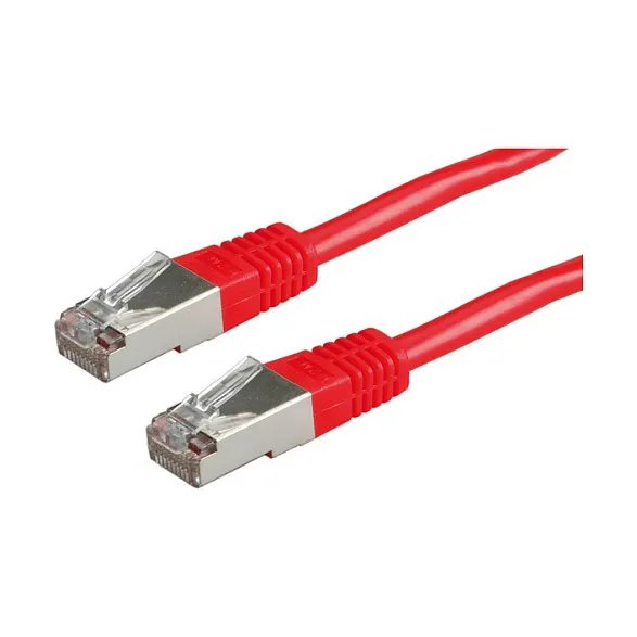 VALUE S/FTP (PiMF) Patch Cord Cat.6, red 10 m networking cable Tinklo kabelis VALUE S/FTP (PiMF) Patch Cord Cat.6, red 10 m (21.99.1381)