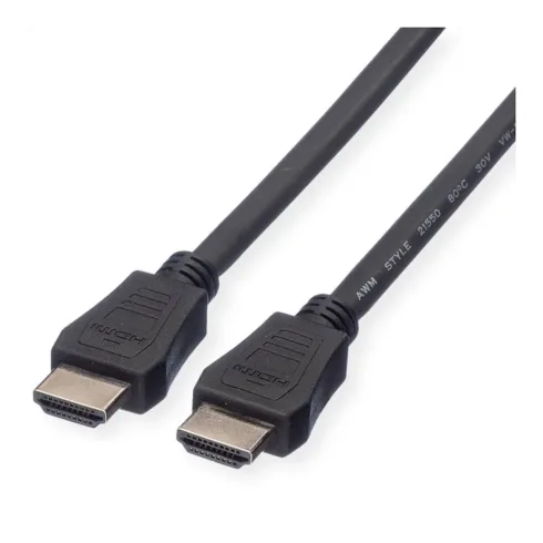 HDMI kabelis VALUE HDMI High Speed Cable with Ethernet, HDMI M - HDMI M, LSOH 10m (11.99.5740)