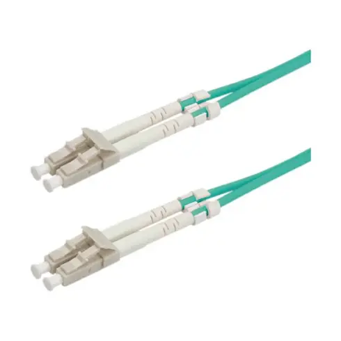 Tinklo kabelis ROLINE Fibre Optic Jumper Cable, 50/125µm, LC/LC, OM3, turquoise 5 m (21.15.8705)
