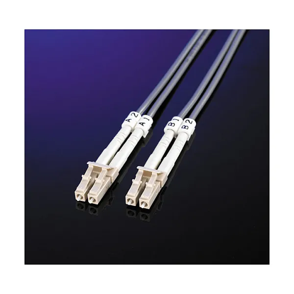 ROLINE Fibre Optic Jumper Cable, 50/125µm, LC/LC, OM3, turquoise 15m InfiniBand/fibre optic cable Tinklo kabelis ROLINE Fibre Optic Jumper Cable, 50/125µm, LC/LC, OM3, turquoise 15m (21.15.8706)