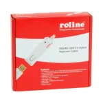 USB laidas ar adapteris ROLINE USB 2.0 Active Repeater Cable for 12.04.1085 12 m (12.04.1086), vaizdas 2