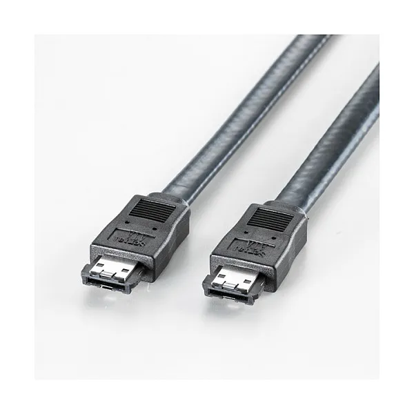 ROLINE External SATA 6.0 Gbit/s Cable 1.0 m SATA cable SATA kabelis ROLINE External SATA 6.0 Gbit/s Cable 1.0 m (11.03.1549)