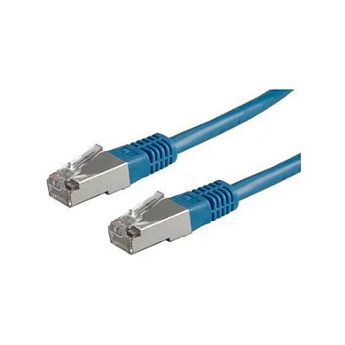 ROLINE S/FTP (PiMF) Patch Cord Cat.6, blue 3.0m networking cable Tinklo kabelis ROLINE S/FTP (PiMF) Patch Cord Cat.6, blue 3.0m (21.15.1354)