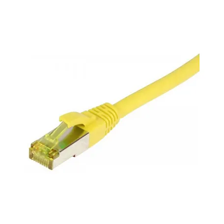 Synergy21 Patchkabel RJ45, CAT6A 500Mhz, 5m, gelb, S-STP(S/FTP), TPE/LSZH(Ultraflex), AWG26, mit CAT7 Rohkabel, Tinklo kabelis Synergy21 Patchkabel RJ45, CAT6A 500Mhz, 5m, gelb, S-STP(S/FTP), TPE/LSZH(Ultraflex), AWG26, mit (S217663)